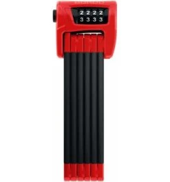 ABUS Faltschloss 6100/90 Red SH