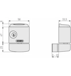 ABUS Fenster-Zusatzsicherung FTS3003 W AL0125 -Abusbyti Geschaft fenster zusatzsicherung 1586411 czm