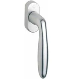 Hoppe DK-Fenstergriff, Stand., VK7, Aluminium, 0510/U26, Verona, Mit VKstift, Verd. Verschr, F1