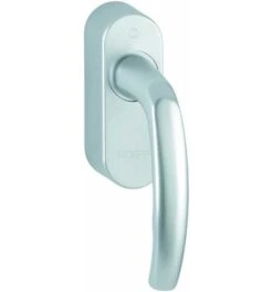 Hoppe Secusignal-eFenstergriff Atlanta 0530/FR-408 Alu.F1/VK7 Secustik Variofit