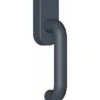 HEWI Fenstergriff 111PBFGA PA 92 Grau 35mm Abschl.