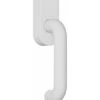 HEWI Fenstergriff 111PBFGA PA 98 Signalweiß 30mm Abschl.