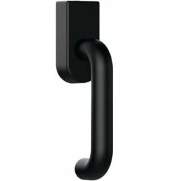HEWI Fenstergriff 111PBFGA.1 PA 90 Tiefschwarz 40mm Abschl.
