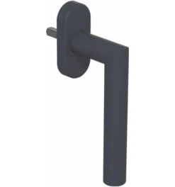 HEWI Fenstergriff 162PBFG.2 PA 92 Grau 40mm Stand.