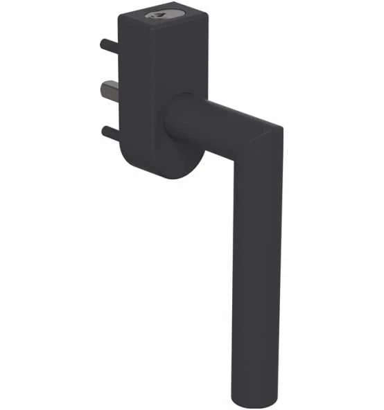 HEWI Fenstergriff 162PBFGA.2 PA 92 Grau 30mm Abschl. 3 HEWI Fenstergriff 162PBFGA.2 PA 92 Grau 30mm Abschl.