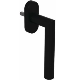 HEWI Fenstergriff 162PBFG.2 PA 90 Tiefschwarz 40mm Stand.
