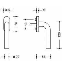 Fenstergriff 111FG.6 35mm Ku.99 Reinweiß 35mm Stand.HEWI 5 Fenstergriff 111FG.6 35mm Ku.99 Reinweiß 35mm Stand.HEWI -Abusbyti Geschaft fenstergriff 1534709 czm