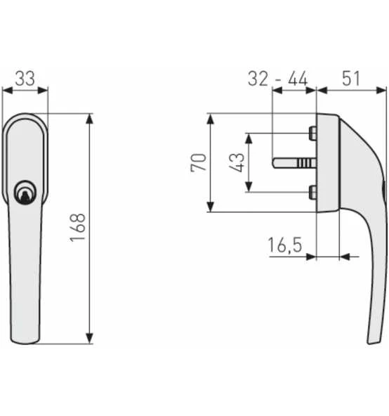 ABUS Abschließbarer Fenstergriff FG300 S AL0089 7 ABUS Abschließbarer Fenstergriff FG300 S AL0089 – Bild 5