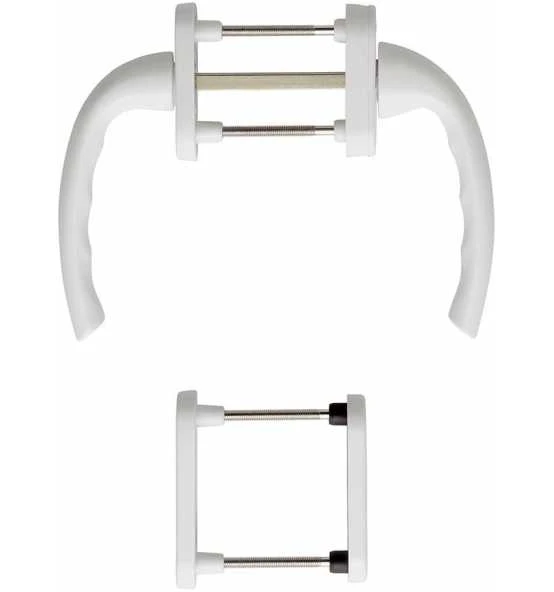 Hoppe Fenstertür-Griffgarnitur 0710RH/66N/U26/0710 F9016 N12AW 7 PZ 68-73 Mm 3 Hoppe Fenstertür-Griffgarnitur 0710RH/66N/U26/0710 F9016 N12AW 7 PZ 68-73 Mm