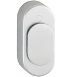 Hoppe FT-Verdeckrosette, Abger., ALU, U956V, Drehb. Abd., Verd. Verschr. Mit Stütznocken F1