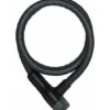 ABUS Steel-O-Flex 6615K/120/15 Black -Abusbyti Geschaft kabel kettenschloss 1017211 czm 1