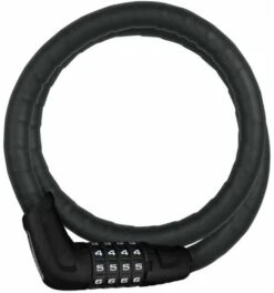 ABUS Steel-O-Flex 6615C/85/15 Black SCMU