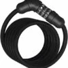 ABUS Spiralkabelschloss 4508C/150 Black -Abusbyti Geschaft kabel kettenschloss 1017250 czm