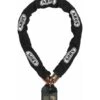 ABUS Schloss-Ketten-Kombi 37RK/80 14KS 120 Black Loop -Abusbyti Geschaft kabel kettenschloss 1017278 czm