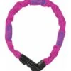 ABUS Kettenschloss Tresor 1385/75 Neon Pink -Abusbyti Geschaft kabel kettenschloss 1017672 czm