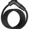ABUS Spiralkabelschloss 6512C/180 Black SCMU