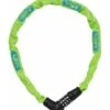 ABUS Kettenschloss 5805C/75 Lime -Abusbyti Geschaft kabel kettenschloss 1019891 czm
