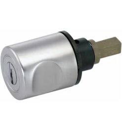 JuNie Olive 3551 Verschließbare Rosette Ultrasamt Vernickelt