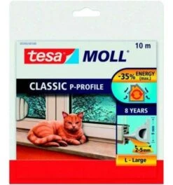 Tesa P-Profil-Dichtung Braun 10m:9 Mm 5395
