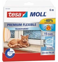 Tesa Moll Premium Flexible, Transpartent, 6M :9 Mm : 7 Mm