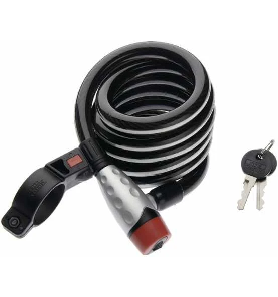 Zweiradschloss 1650 180 Reflex L.180 Cm Seil-D.15mm Schwarz STA BURG-WÄCHTER 3 Zweiradschloss 1650 180 Reflex L.180 Cm Seil-D.15mm Schwarz STA BURG-WÄCHTER